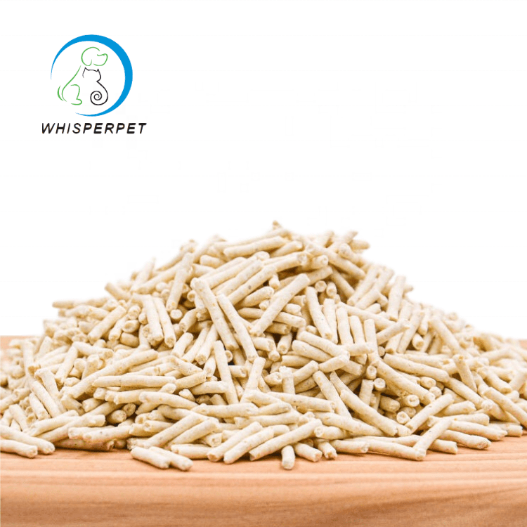 Oem Eco Friendly Flushable Soybean Tofu Cat Litter Made Of Soy Fiber Soy Cat Litter