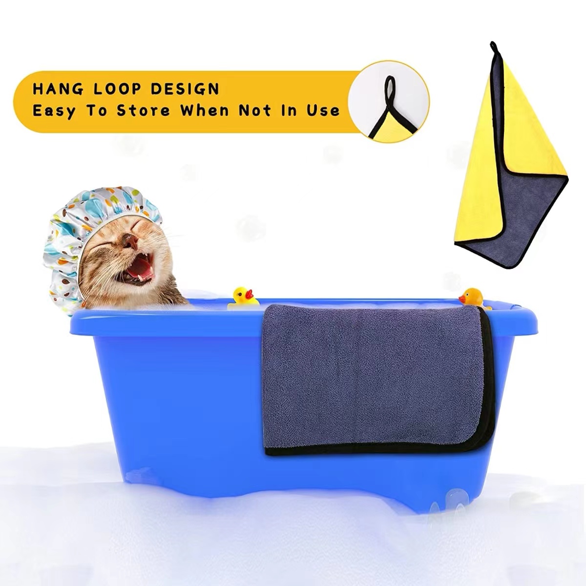 Top Sale Fast Absorb Cleaning Pet Towel Microfiber Pet Bath Towel