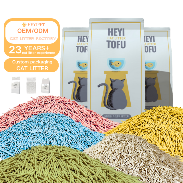 Ultra Absorbent Low Dust Eco Friendly Strong Clumping Premium Fresh Tofu Cat Litter