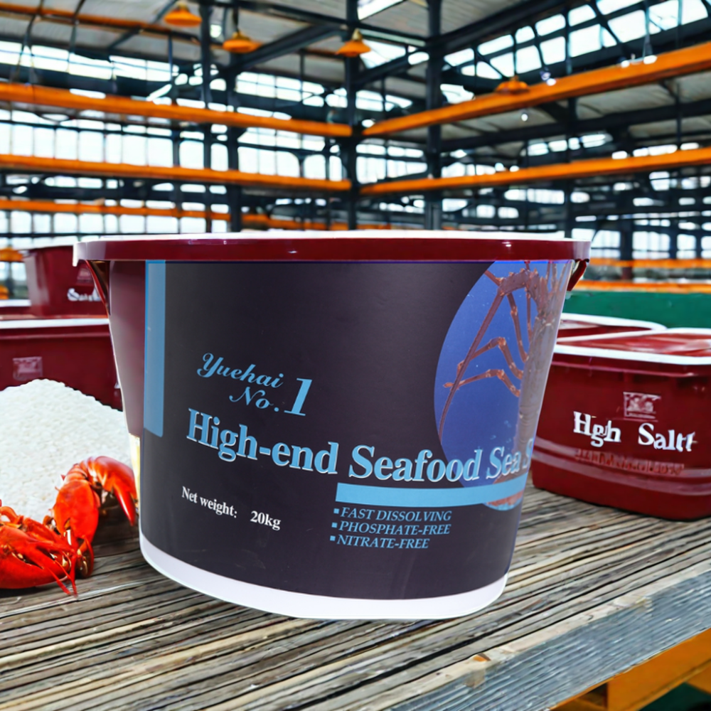 For Live Grab Export Company Factory Directly Supply 20kg 25kg barrel bag Best aquaculture sea salt for shrimp farming