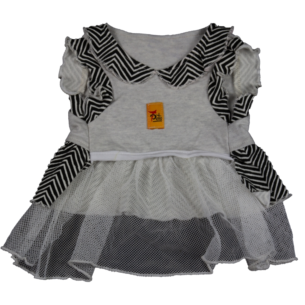 Wholesale Manufacturer High Quality Pet Apparel Mesh Chiffon Dress for Pets Clothes Small and Medium-sized Dog (Small Size)