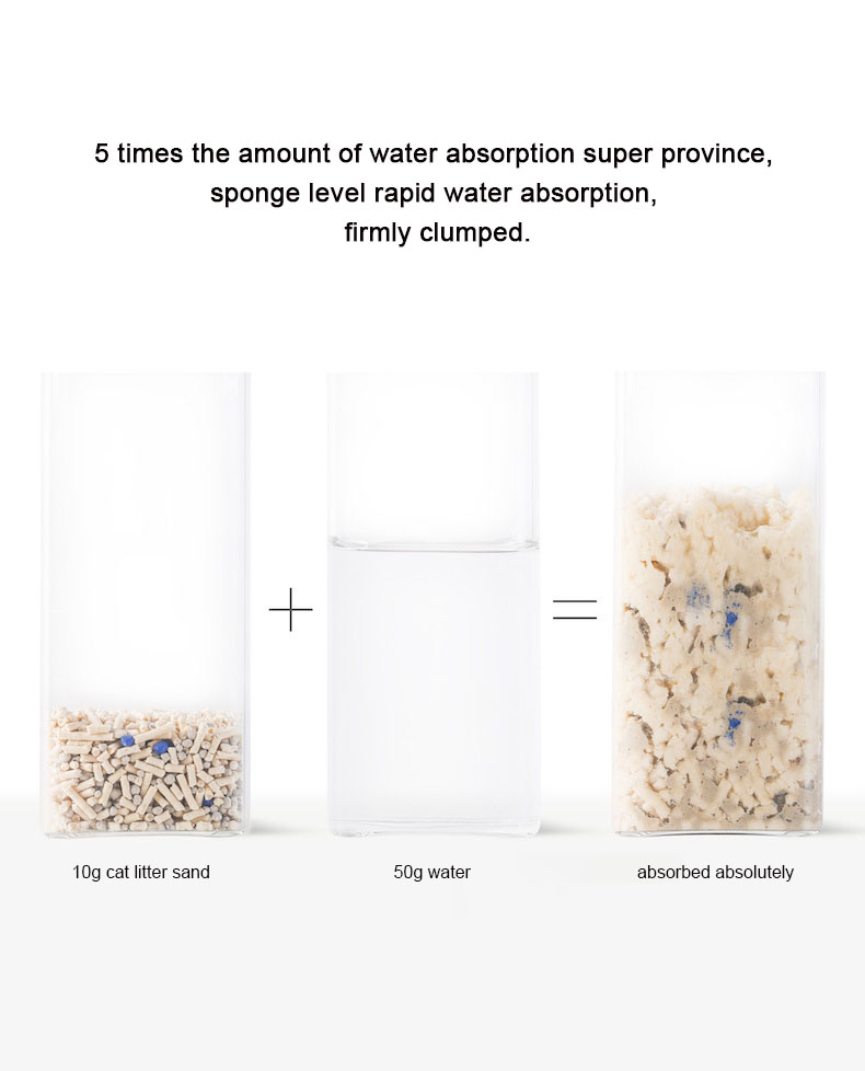 Factory Hot Clumping Cat Sand Strong Agglomeration And Deodorization Ball shape Deodorizer Beads Bentonite Tofu Cat Litter