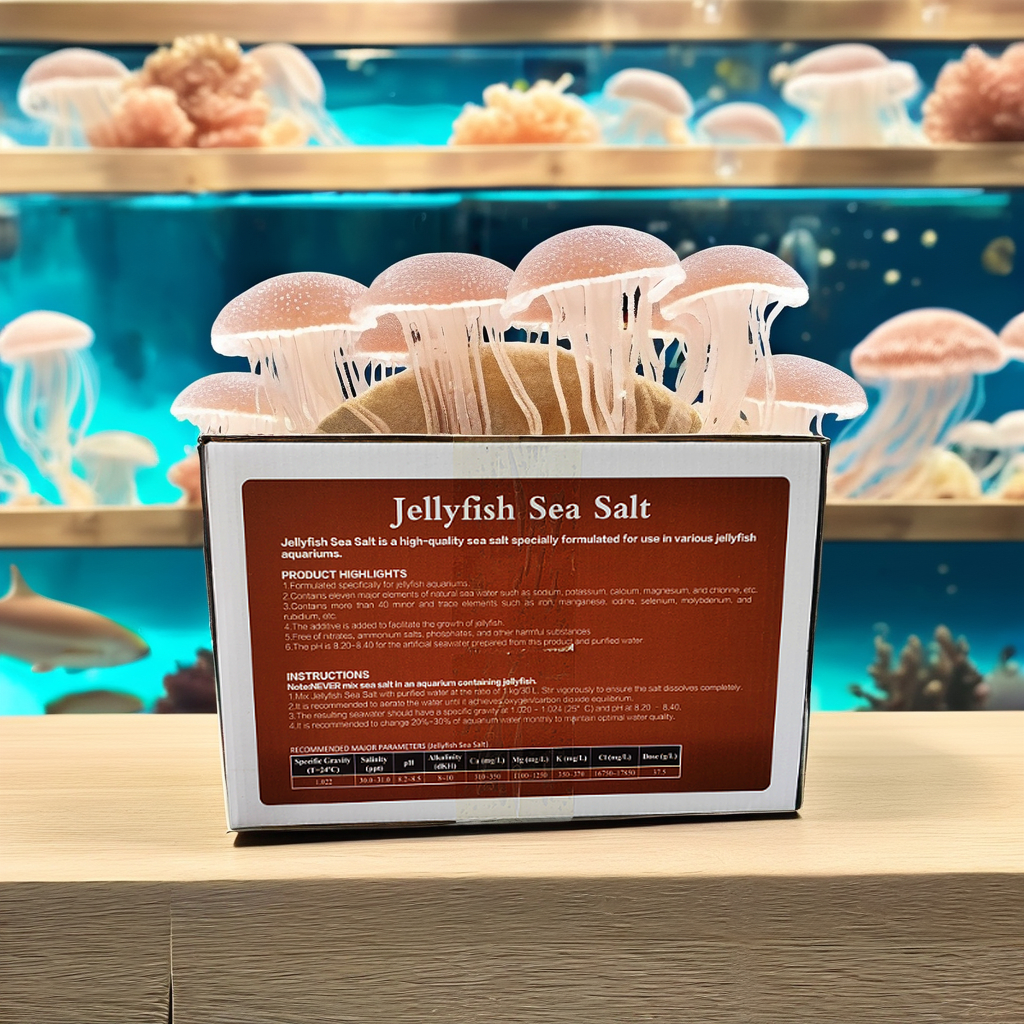 OEM Welcomed Parameters ODM Welcomed Professional Qingdao Yuehai Jellyfish water sea salt for marine aquarium products