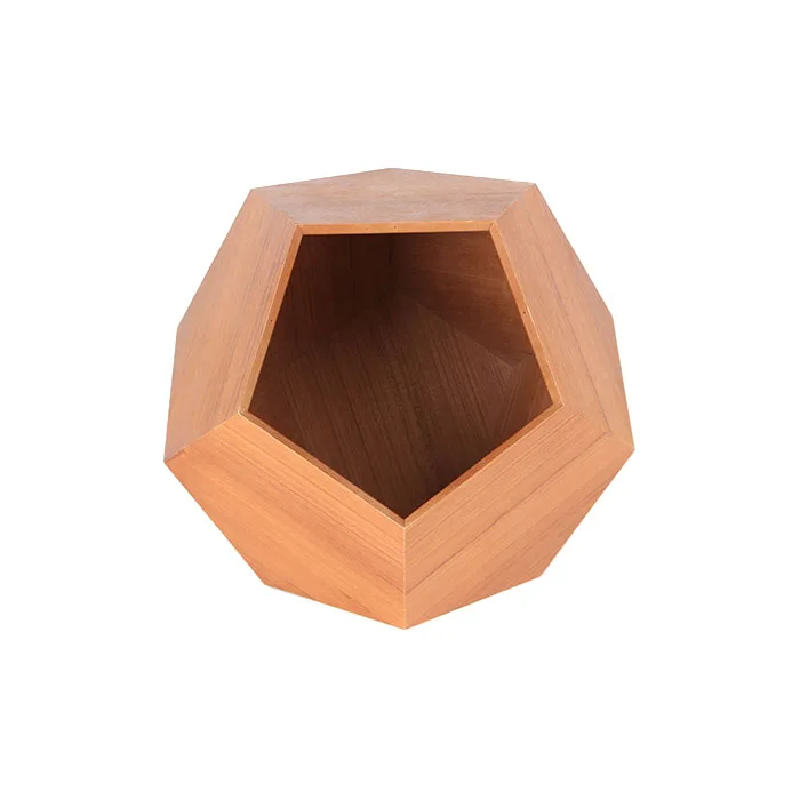 2024 New Wholesale Wooden Pet Houses Furniture High Quality Wooden Pet Furniture Geometric Pet Cave