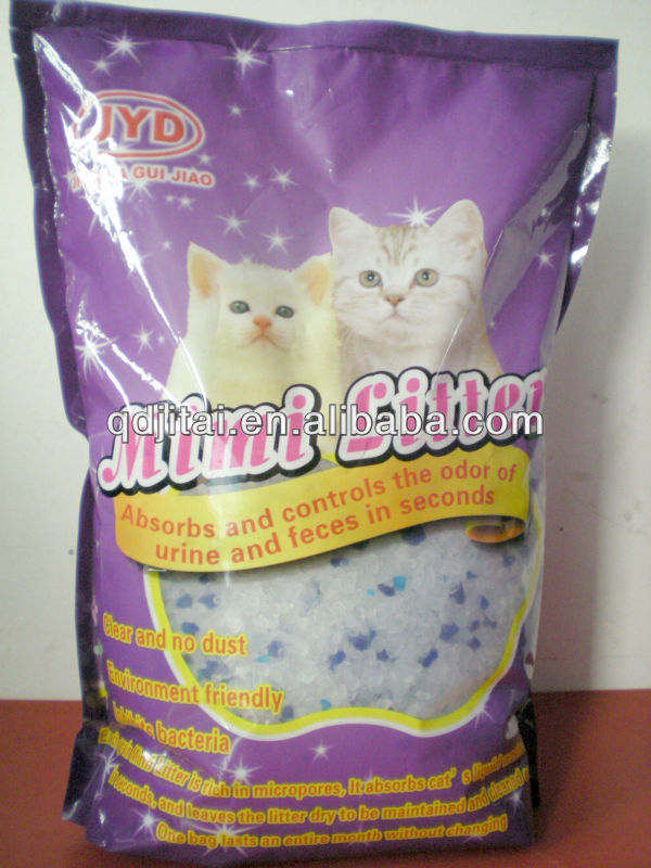 Wholesale high quality 3.8L silica gel cat litter crystal cat litter