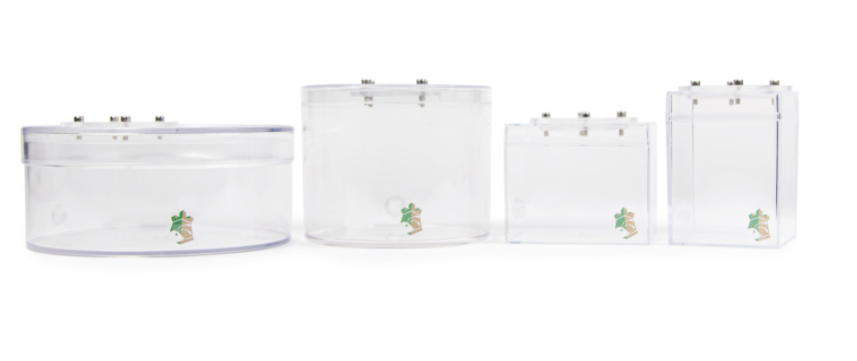 Ant Nest Flat Cylinder Feeding Area Plastic Formicarium