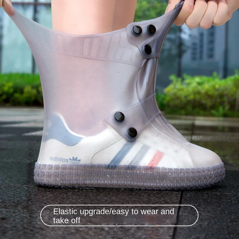 high-quality rainproof shoe cover suitable for anti slip anti slip and wear-resistant rain boots on rainy days 241126