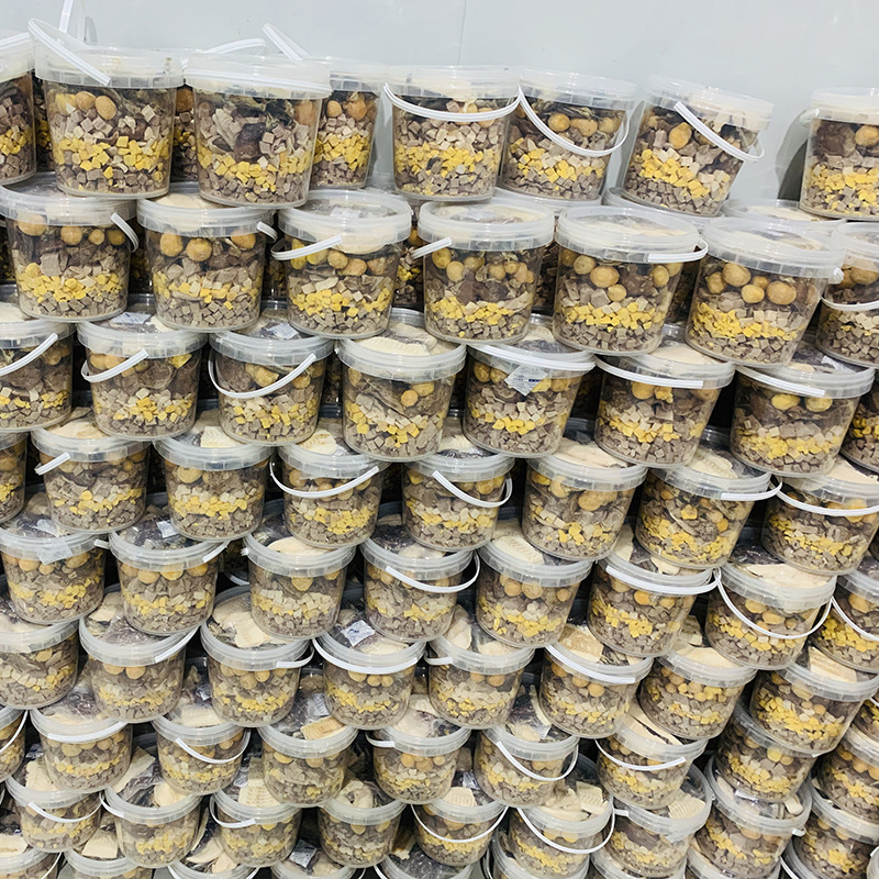 Freeze Dried Raw Single Ingredient Cat Treats, Chicken Breast Cats Meat Freeze Dry Cat Food Pet Snacks Treats