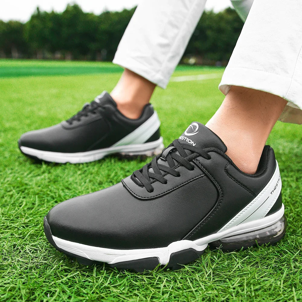 Men Golf Shoes Spikes Golf Wears for Men Golfers Footwears Anti Slip Walking Sneakers 241126