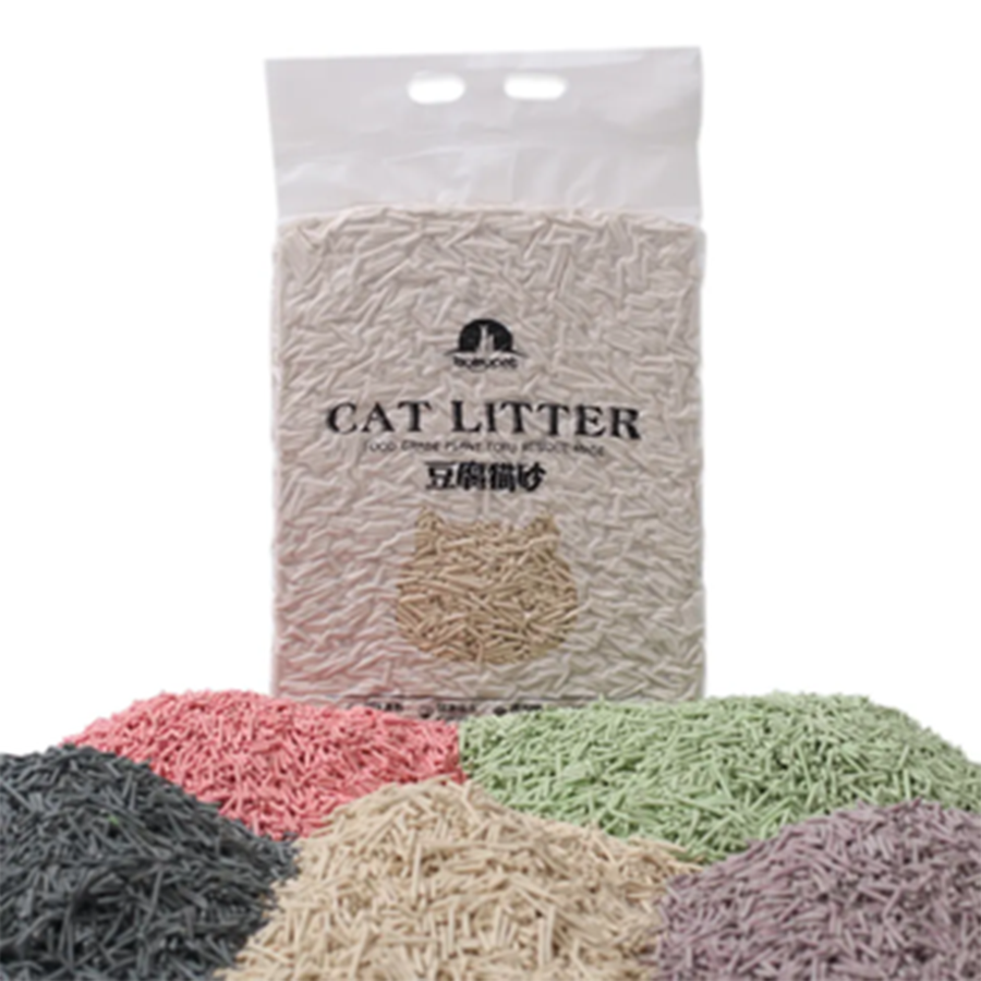 Strong Clumping Cat Litter Best Clean Bentonite Tofu Cat Litter Oem