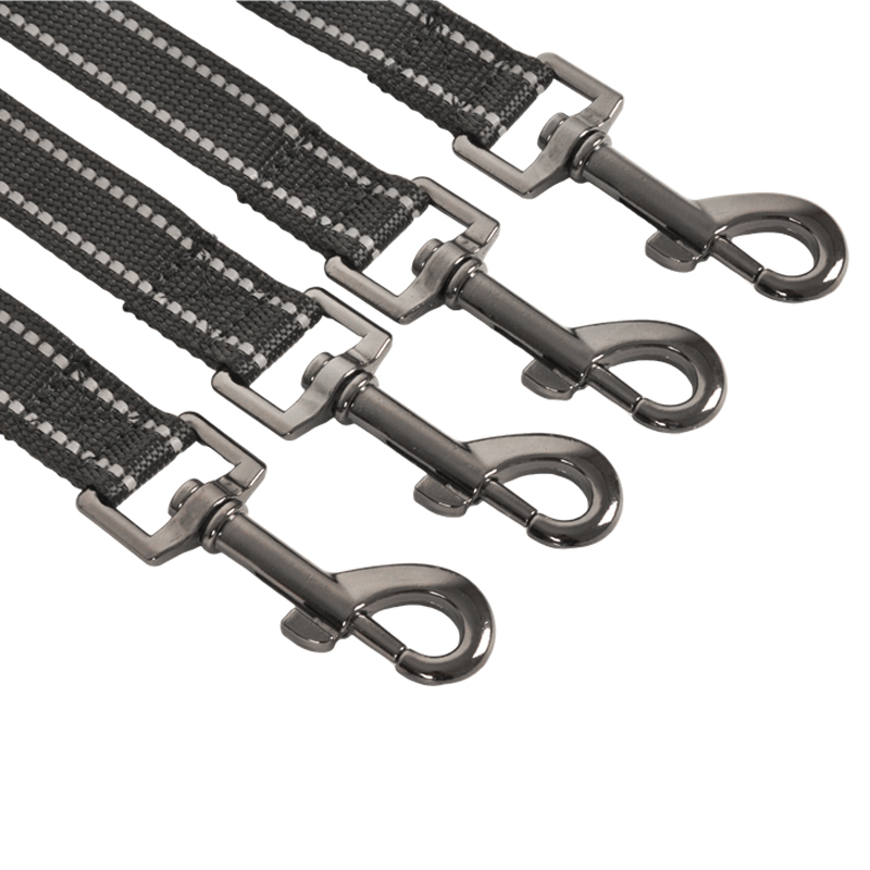 OEM Dog Walker Adjustable Heavy Duty Double Nylon Handsfree Dog Rope No Tangle Two Dogs Training Leash