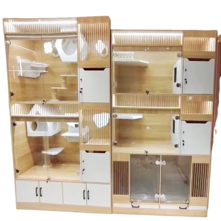 Factory sale directly Bespoke size & color Cat Doggie Pet Vet Use Treating Crate Cage Pet Store Fostering Cage Villa House