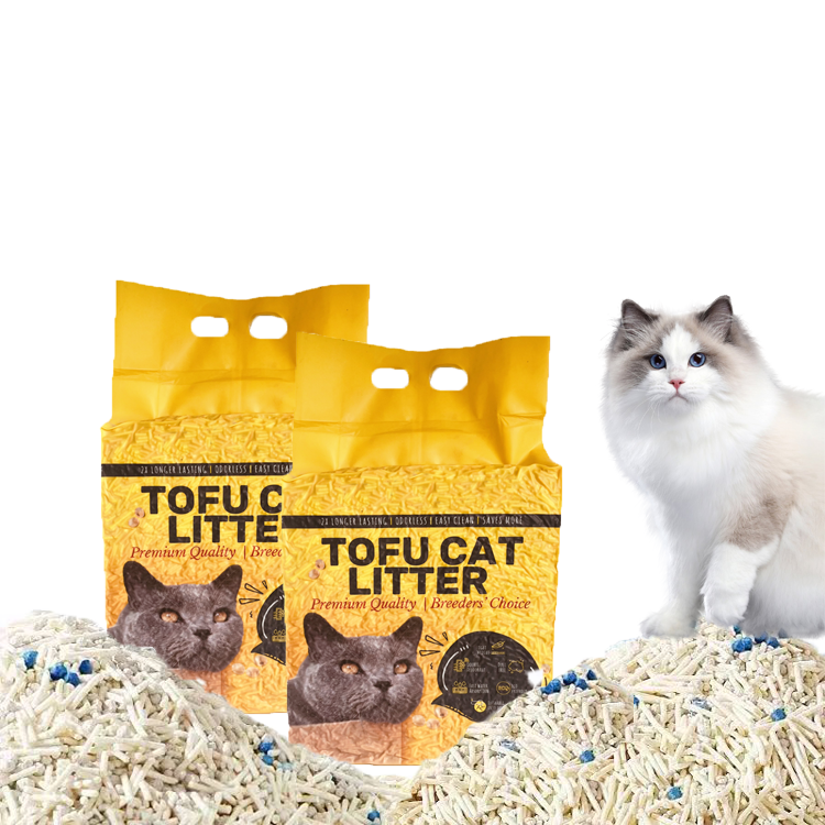 multiple flavors OEM customize Pet litter sand super cleanr cat toilet sand Mixed cat litter