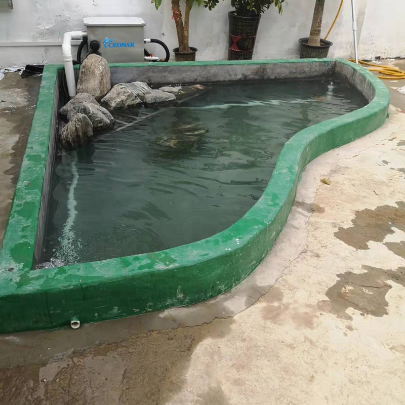Custom Design Courtyard Villa Landscape Pond Freshwater Fish Pond Water Filter Fishing Aquariums Filter