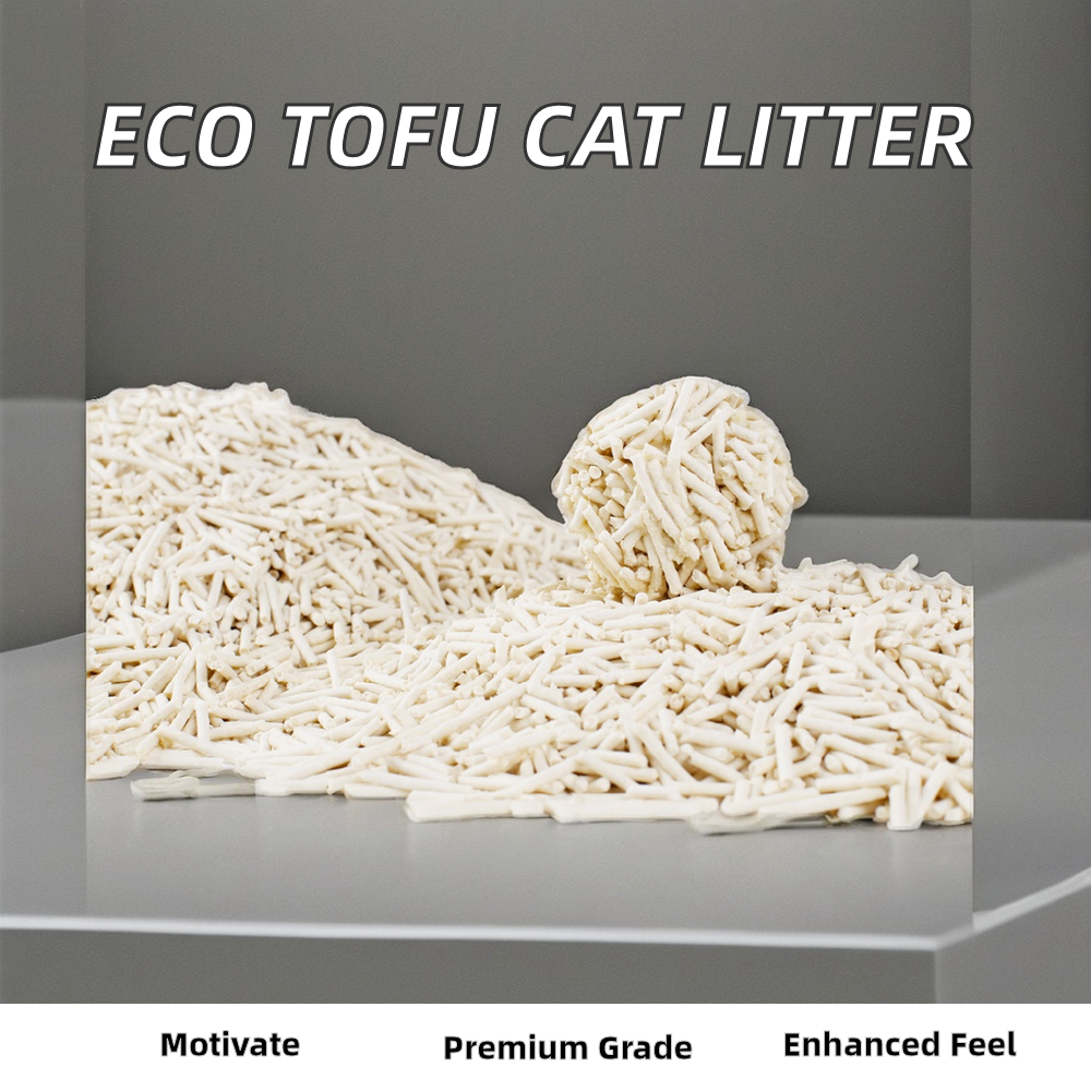 Wholesale 2.3KG Tofu Cat Litter Custom Logo Natural Plant Dust Free Flushable Corn & Activated Carbon Material