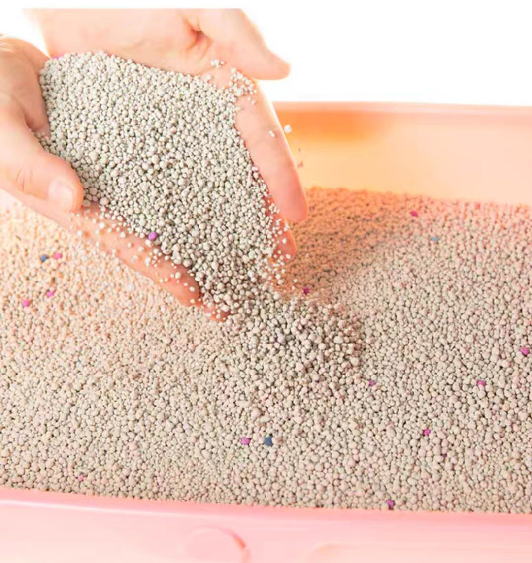 agglomerate firmly quickly cheap price cost effective deodorizing made from bentonite cat litter
