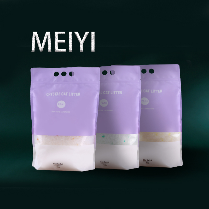China Pet Products Supplier Silica Gel Cat Sand Crystal Cat Litter Dust Free None Clumping Silica Gel Cat Litter