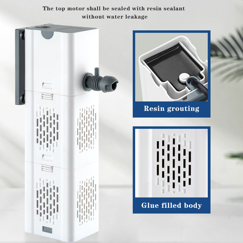 ABS material fish tank aquarium sponge internal filter