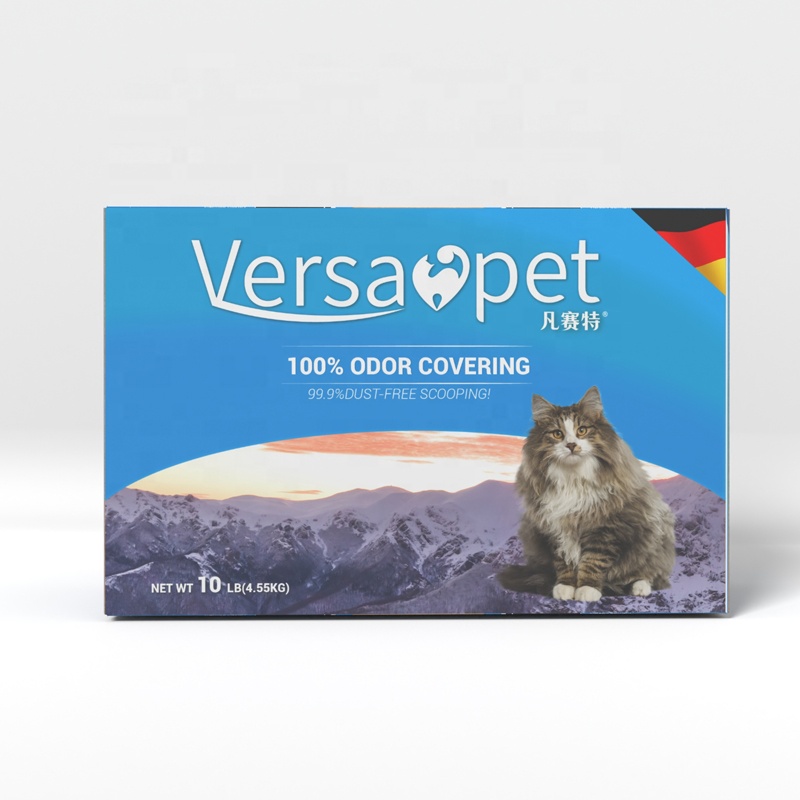 Lovepet Quickly Absorption Superior Odor Control 10LB 4*4.55kg Versapet Cat Litter Sand Bentonite