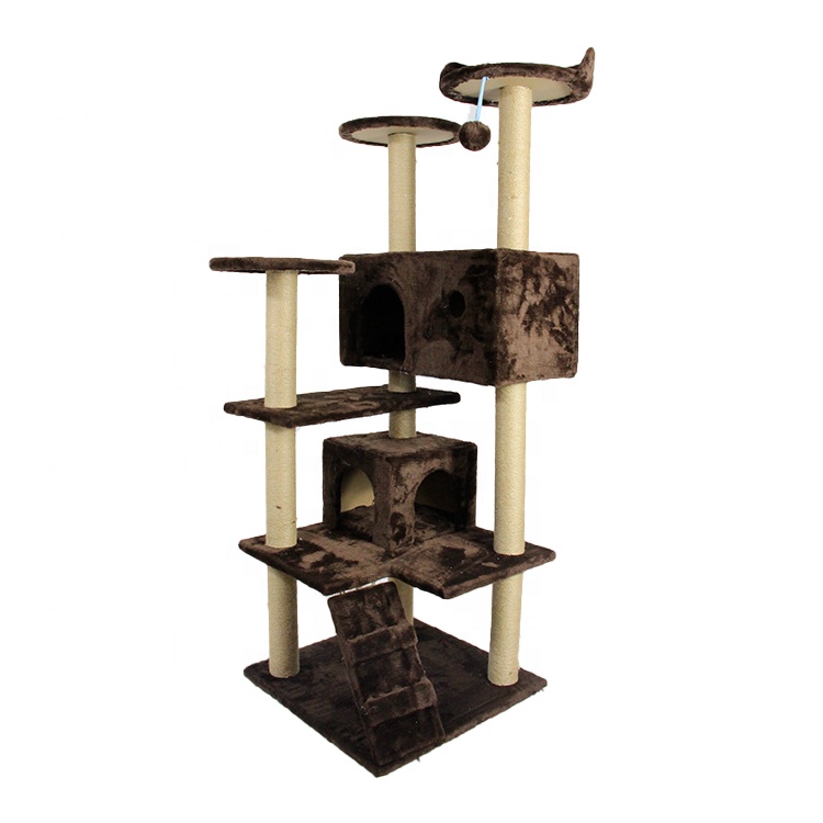 International standard carton accessory high cat tree castle