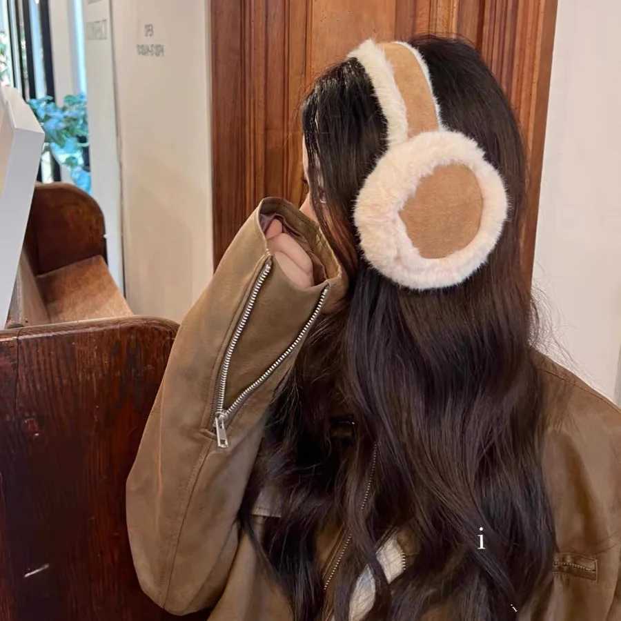1-piece Set Of Womens Multi-color Foldable Earmuffs For Winter Warmth Windproof Earmuffs For Outdoor Travel Maillard FashionXJ241126