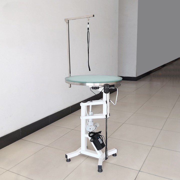USMILEPET Direct Factory Superior Quality Pet Grooming Table For Pet Beauty Salon Round Table Pet Grooming Supplies With LED Lig