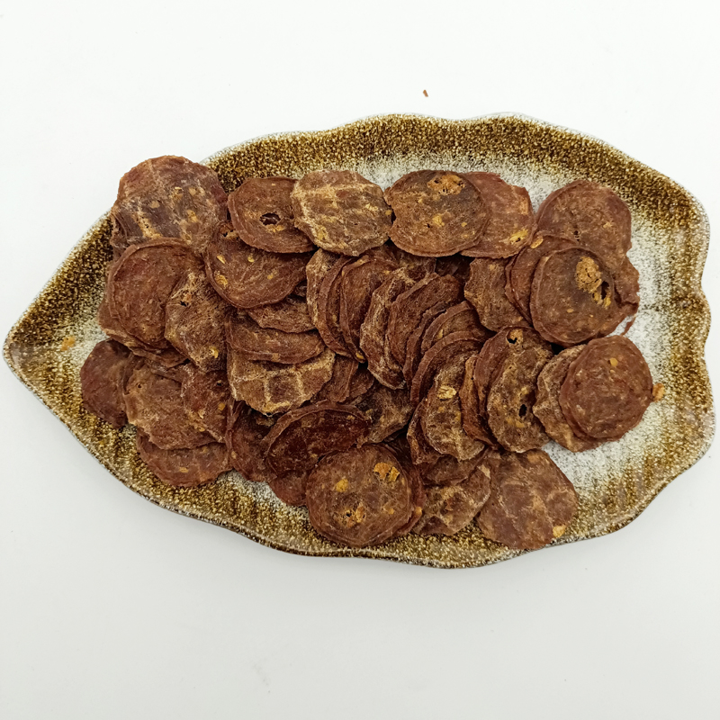 Wholesale dried pet snacks Dog snacks and dog food Dried Duck snow pear Puppy snacks Nutritious Natural pet Treats oem 500g