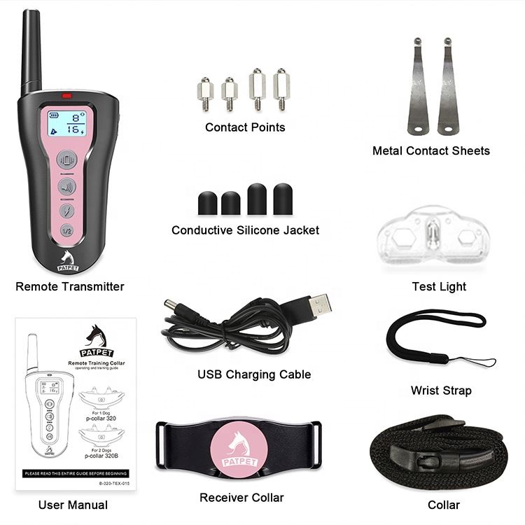 3 Modes Of Buzzer Vibration Static Impact Popular Pet Training Products Wholesale Collar Dog Training Collar Rechargeable