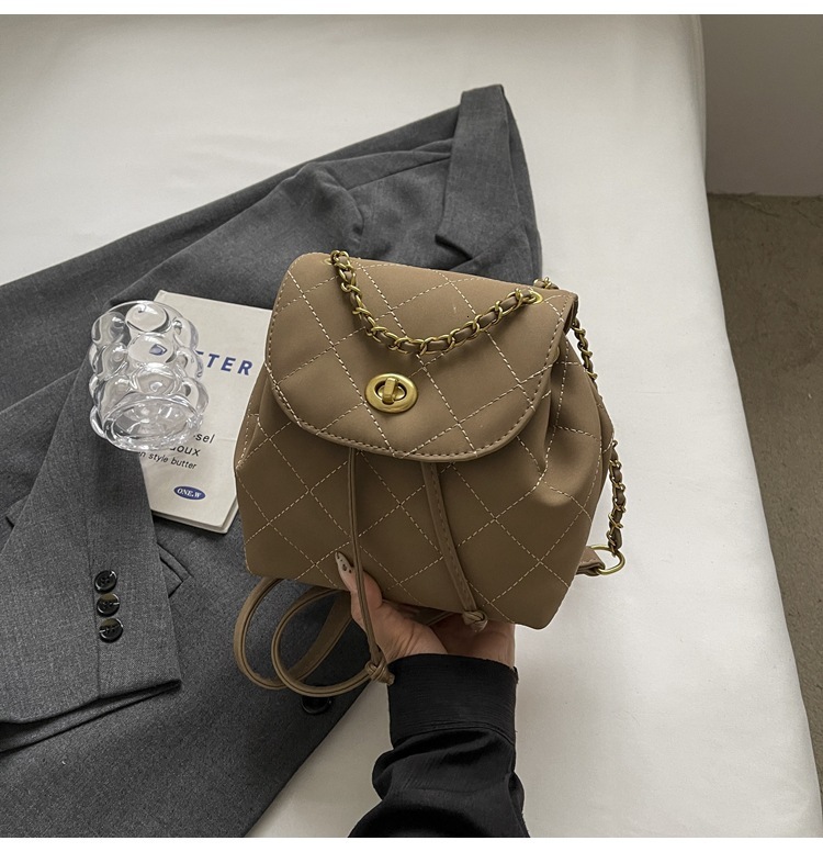 Leopard Print Women's Fashion Niche Design Chain, Korean Version Backpack, Casual Street Trend Travel Backpack Designer Bags Handbags Women