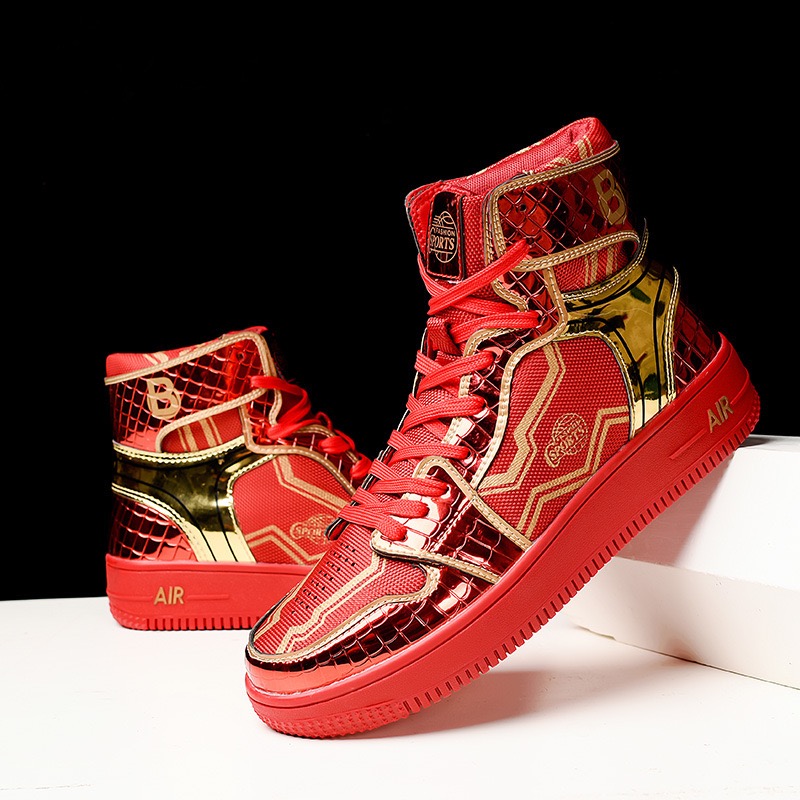 Mens Dropshipping Anime Nezuko Cartoon Cosplay Men Casual High Top Running Shoes Sneakers Women 35-46 7648