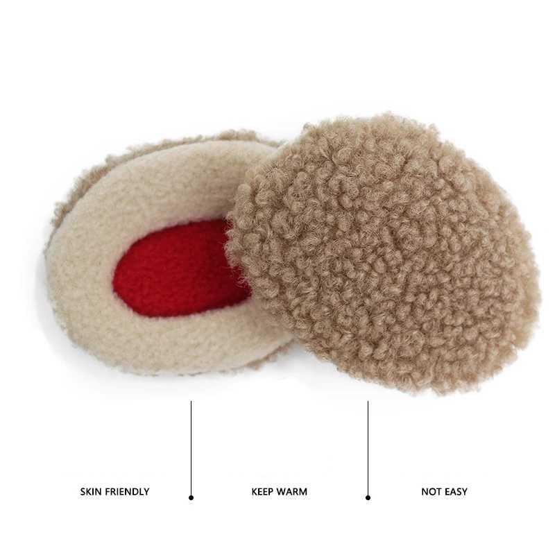 M Polar Fleece Earmuffs Men Women Winter Solid Color Warm Split Type Earmuff Outdoor Cycling Skiing Warmer Earfl Ear CoversXJ241126