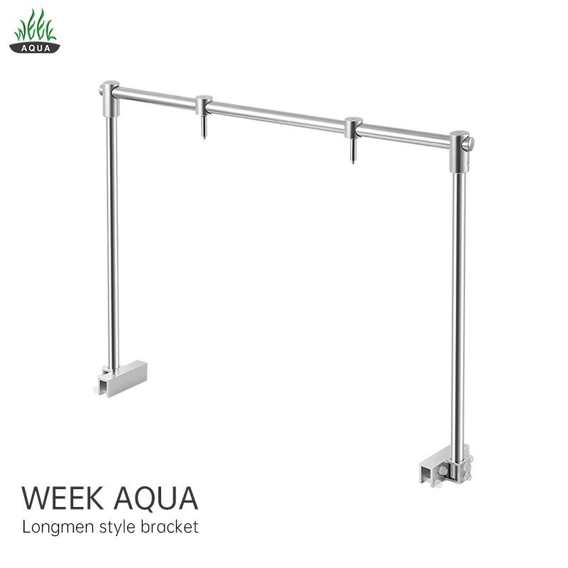 Quality fish tank Accessories DJ-L-L60 Aquarium lamps hanging stand 304 stainless steel weekaqua stand