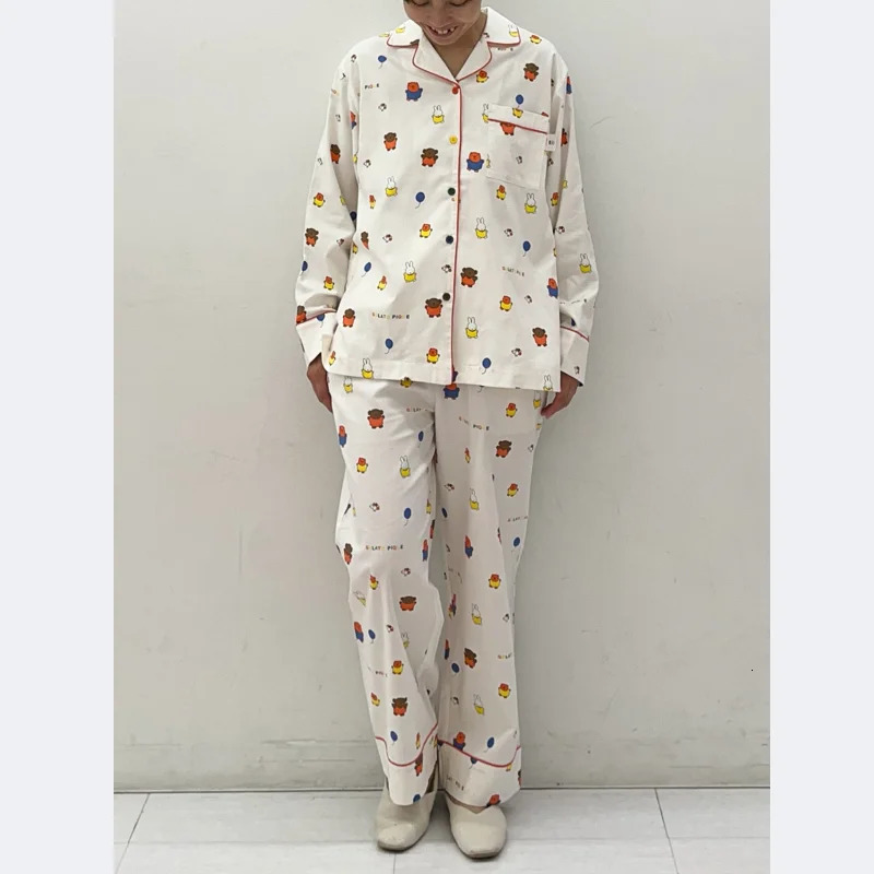 Womens pajamas womens clothing cotton and polyester 241126