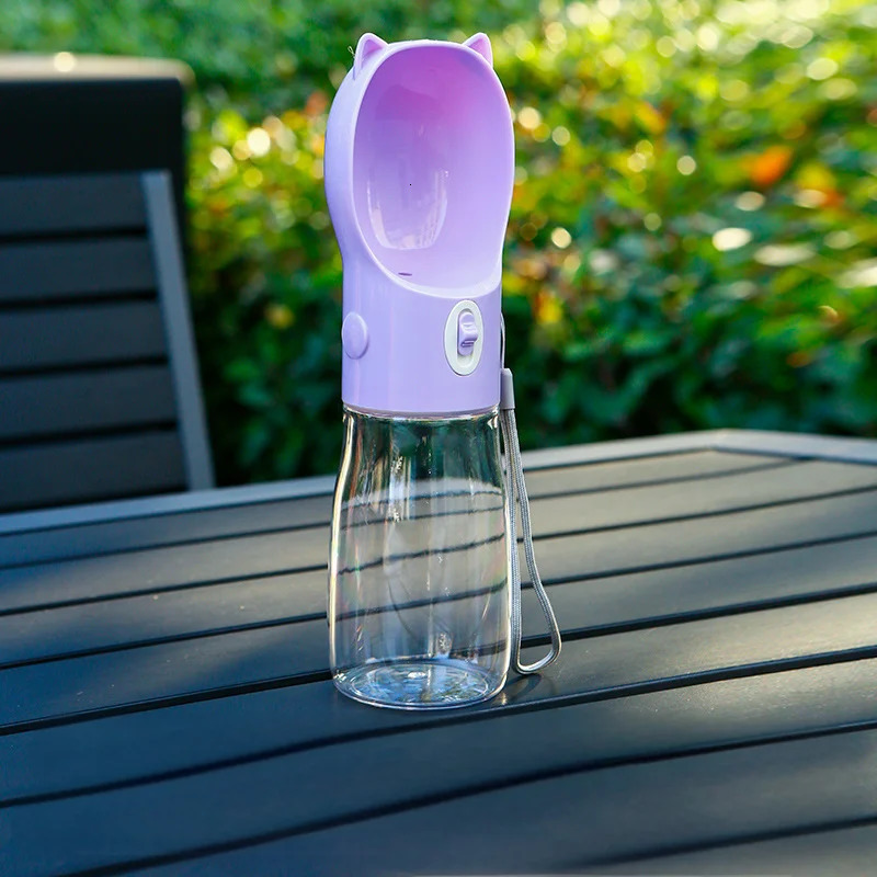 free shipping Portable Dog Water Bottle For Small Large Dogs Cat Outdoor Leakproof Walking Drinking Bowls Chihuahua French Bulldog Supplies 241125
