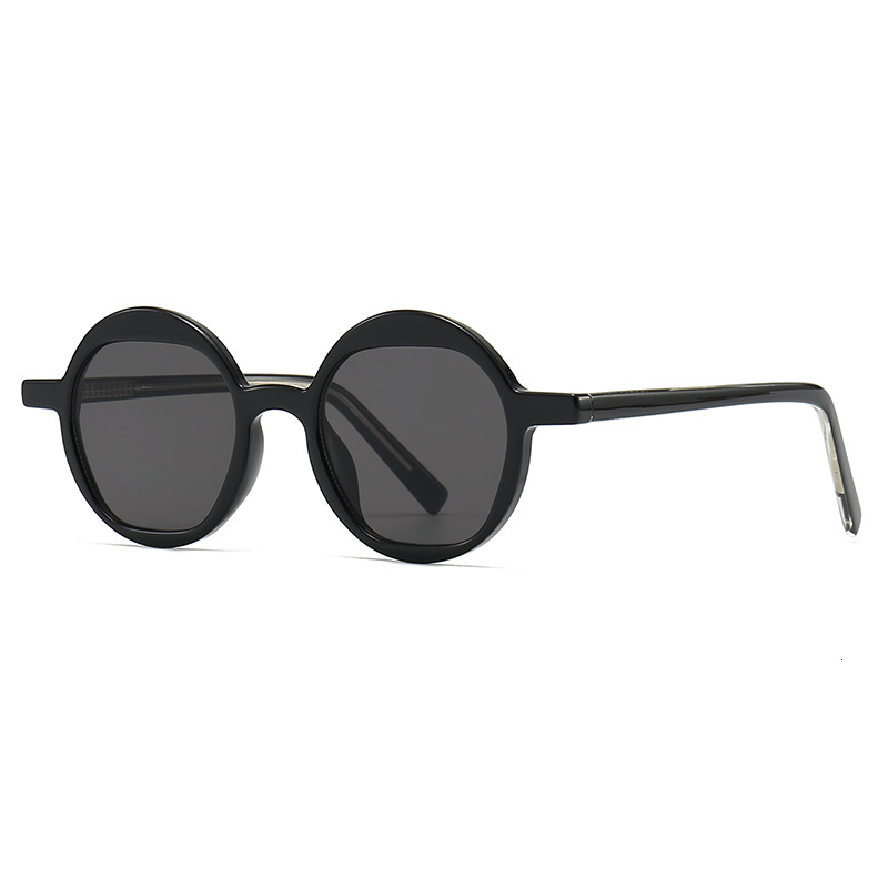 Fashion personality narrow frame anti-blue light mirror fashion street photography modern charm retro sunglasses