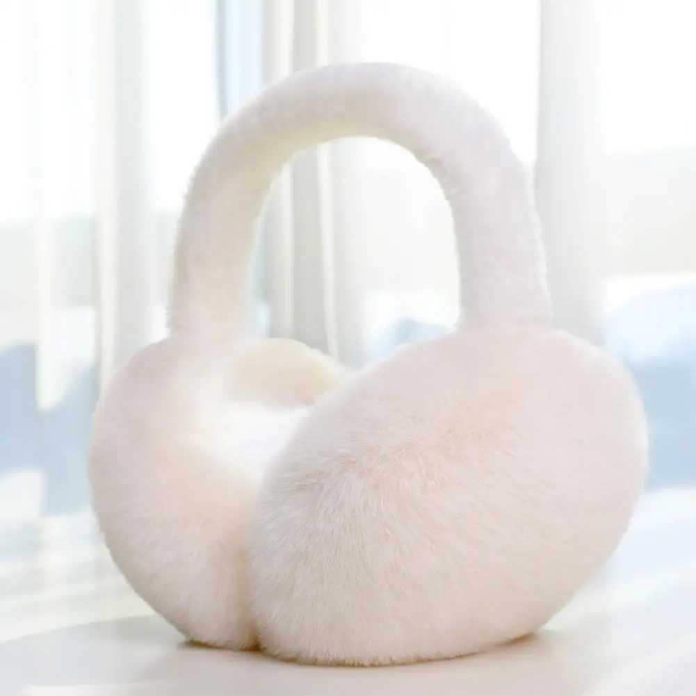 2024 Soft Plush Earrings Warm Winter Warm Artificial Fur Earrings Fashion Fur Earrings Outdoor Cold Earrings Folding Earrings W241126
