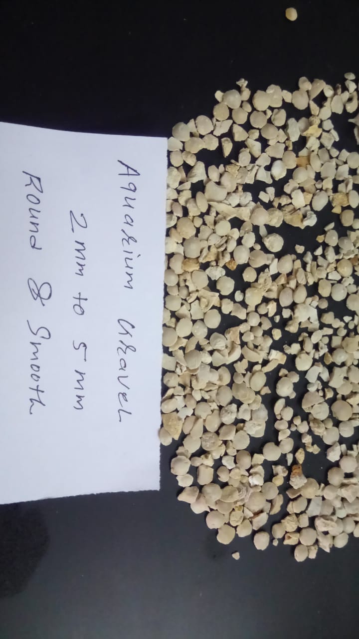 EXPORTER OF BEST QUALITY AQUARIUM ACCESSORY & AQUARIUM ROUND SMOOTH FLAT GRAVELS PRICE PER TONE BULK SUPPLIER