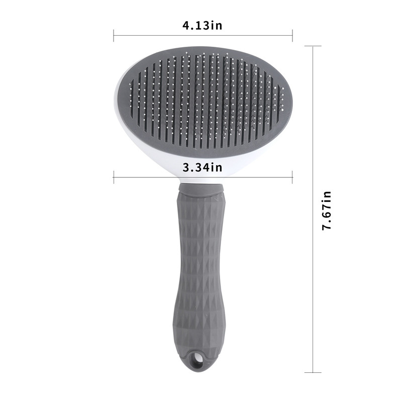 Wholesale Pet Massaging Tool Self Cleaning Slicker Brush Dog Cat Bunny Pet Grooming Shedding Brush for Pets Long Short Hair