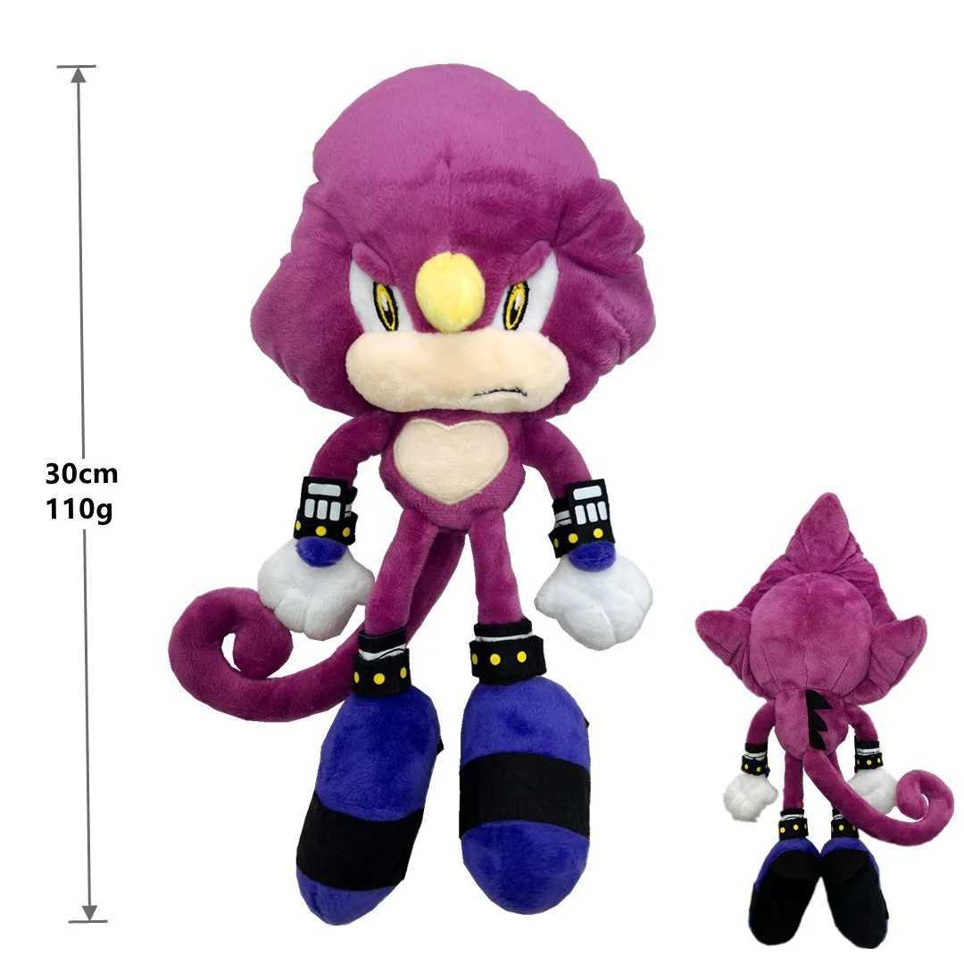 Plush Dolls Newly arrived super sonic plush toy hedgehog Amy rose finger joint tail cute cartoon soft filled doll birthday gift T241123