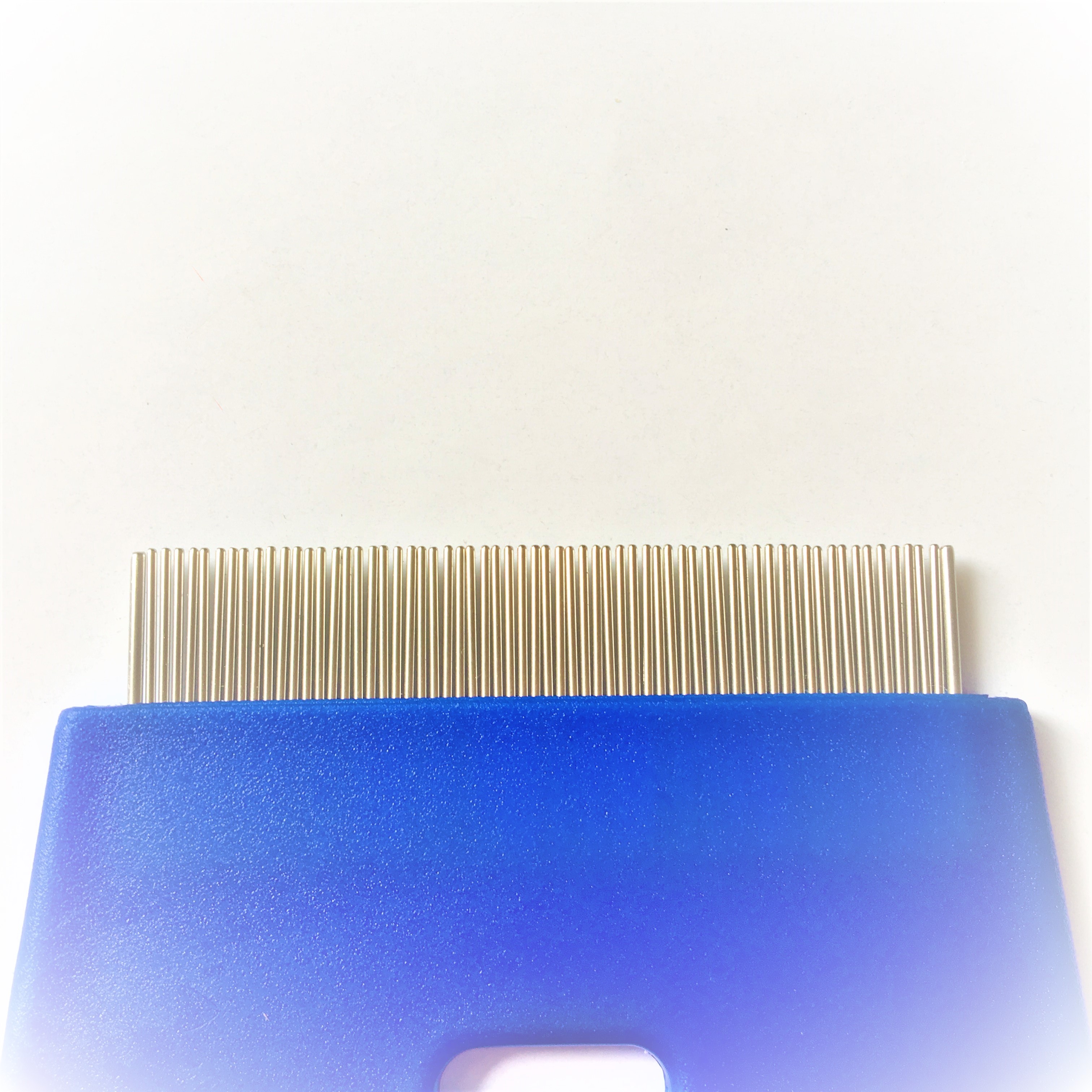 Professional Pet Cat Animal Flea Lice Nit Removing Comb With Stainless Steel Pins And Plastic Handle