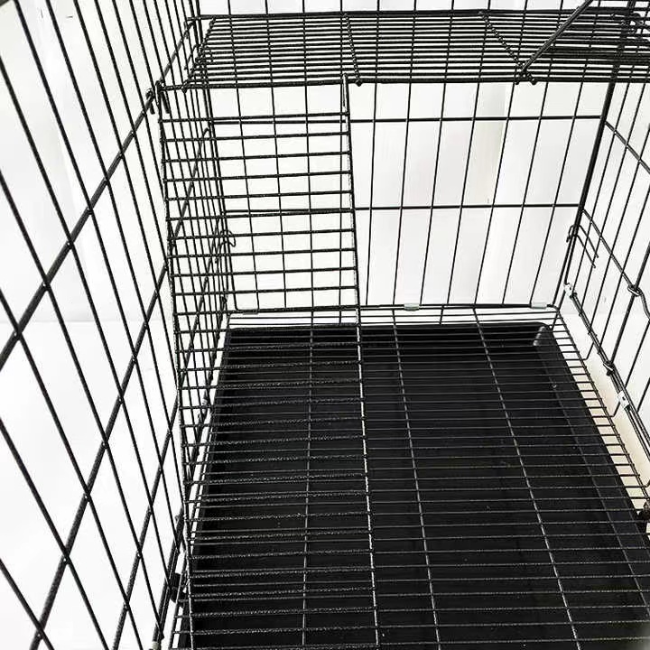 Wire Mesh Outdoor Cat Cages For Cats Breeding With Wheels