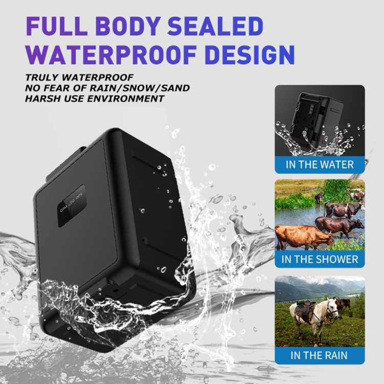 Multifunctional Waterproof V55 20000mAh animal pet dog cow Livestock Locator 4g long standby smart gps tracker locator