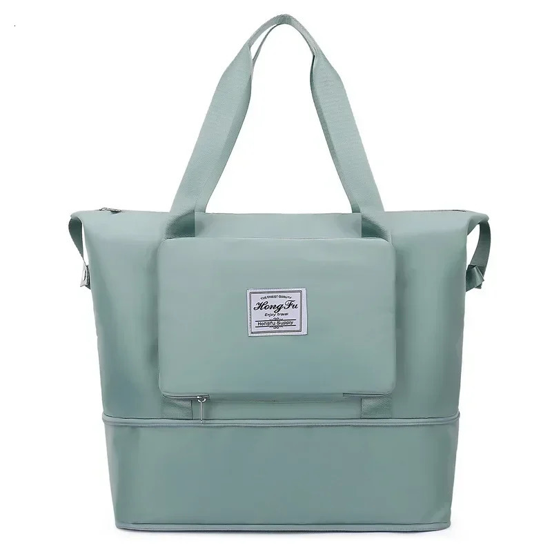 Large Capacity Waterproof Luggage Bag for Universal Folding Travel Bag Dry Wet Separation Fitness Bag Handbag Travel Bag 241114