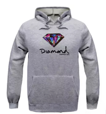 Diamond supply co men hoodie women street fleece warm sweatshirt winter autumn fashion hip hop pullover