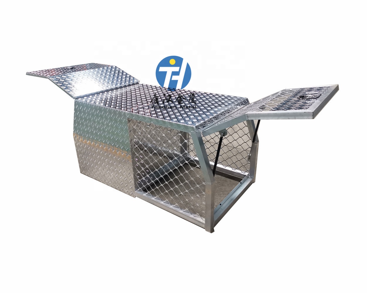 factory sales truck pickup car vent windows t-lock single door aluminum dog boxes