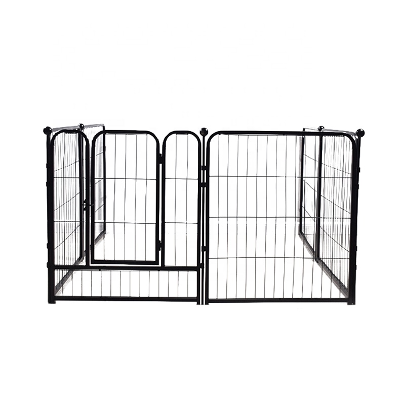 Custom large dog size high quality safe material portable folding pet puppy playpen baby dog play fence