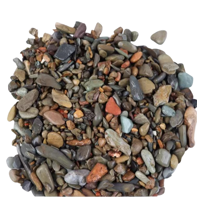 Natural Rainbow Sand, Colorful Pebble, Fish Tank, Turtle Tank Decoration, River Stone Landscape Sand