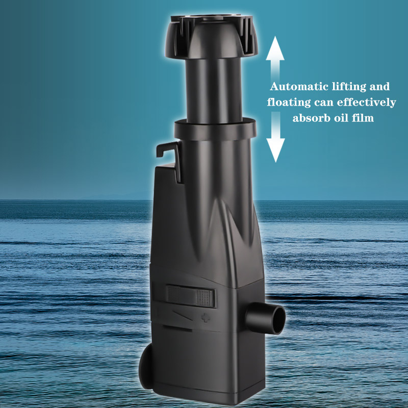 Aquarium Skimmer 3.5W reduce oil film fish tank aquarium internal filter