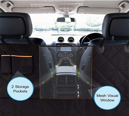 Waterproof Oxford Fabric Pet Dog Car Mat Nonslip Durable Soft Pet Car Seat Cover For Cars