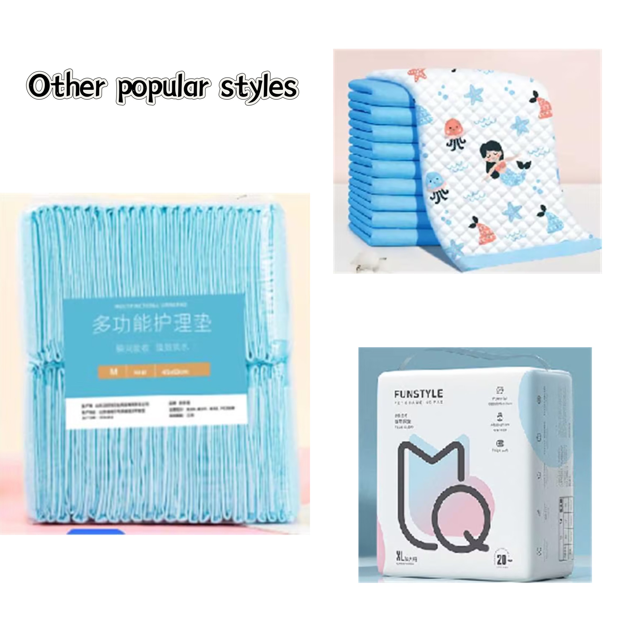 Wholesale Super Absorbent Eco-Friendly Bamboo Pet Wee Pads Sustainable Dog Training Pee Pads from Chinese Factories for Cats